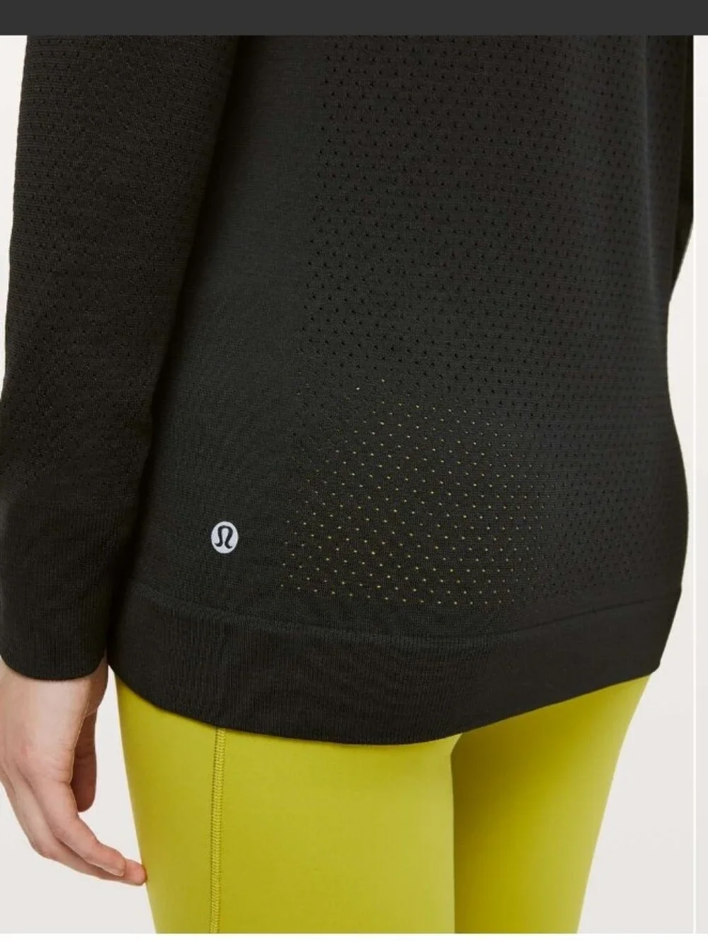 Lululemon Breeze By Long Sleeve Top - Black